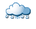 Heavy intermittent sleet or heavy showers