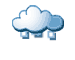 Violent hailstorms, and overcast