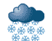 Abundant snow falls