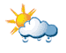Light showers or intermittent light rain