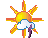Slightly cloudy, with a tendency to storms