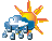 Showers or developing rain