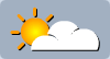 mostly sunny